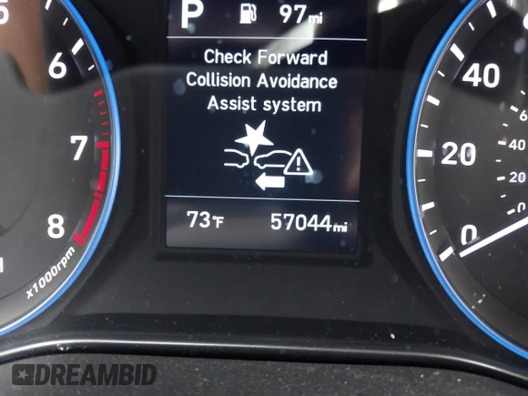 2019 Hyundai Kona SEL with VIN KM8K2CAA5KU352381, listed as a IAAI auction lot 41740117 with 57,044 mi miles and . Bid and sale history available at DreamBid. Image 15.