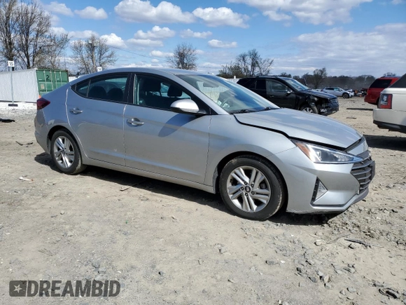 2020 Hyundai Elantra SEL with VIN 5NPD84LF1LH625354, listed as a Copart auction lot 50725275 with 72,889 mi miles and Salvage Title. Bid and sale history available at carsss.com. Image 4.
