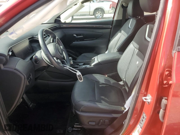 2022 Hyundai Tucson SEL with VIN 5NMJCCAE7NH064616, listed as a Copart auction lot 49637595 with 37,330 mi miles and Salvage Title. Bid and sale history available at carsss.com. Image 7.