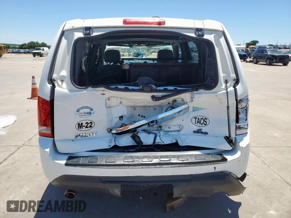 2015 Honda Pilot EX-L с VIN 5FNYF3H70FB031764, выставлен на аукционе Copart как лот 57715185 с пробегом 146 619 миль миль и Списание • Salvage title. История ставок и продаж доступна на DreamBid. Изображение 6.