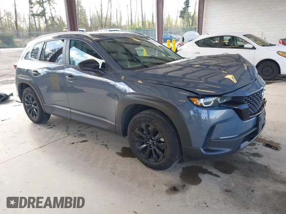 2023 Mazda CX-50 S Select with VIN 7MMVABAM2PN110674, listed as a IAAI auction lot 42014100 with 36,827 mi miles and . Bid and sale history available at DreamBid. Image 1.