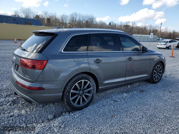 2017 Audi Q7 Premium Plus with VIN WA1LAAF72HD004957, listed as a Copart auction lot 50912015 with 120,351 mi miles and Clean Title. Bid and sale history available at carsss.com. Image 3.