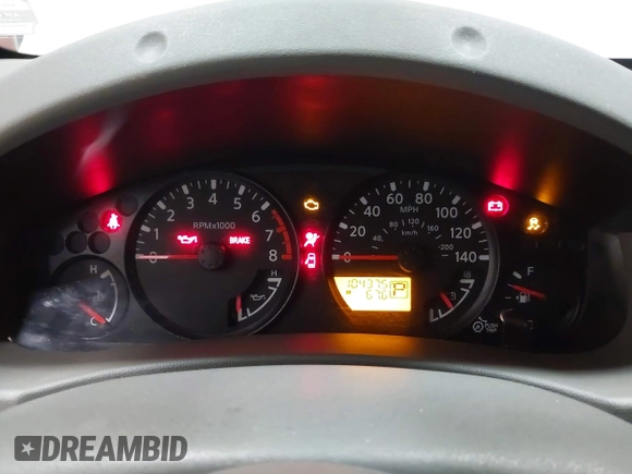 2012 Nissan Frontier SV with VIN 1N6AD0ER4CC432204, listed as a IAAI auction lot 42337552 with 104,375 mi miles and . Bid and sale history available at DreamBid. Image 7.