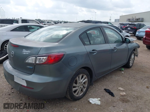 2012 Mazda 3 i Grand Touring with VIN JM1BL1W71C1591805, listed as a IAAI auction lot 42169797 with Not Provided miles and . Bid and sale history available at DreamBid. Image 4.