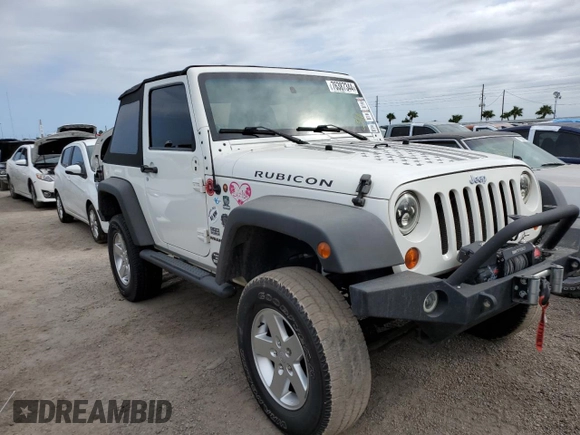 2009 Jeep Wrangler Rubicon with VIN 1J4GA64149L707142, listed as a Copart auction lot 76387344 with Not Provided miles and Salvage Title. Bid and sale history available at DreamBid. Image 4.