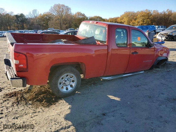 2007 Chevrolet Silverado 1500 Work Truck with VIN 2GCEC19C171592717, listed as a Copart auction lot 83679674 with 0 mi miles and Salvage Title. Bid and sale history available at carsss.com. Image 3.