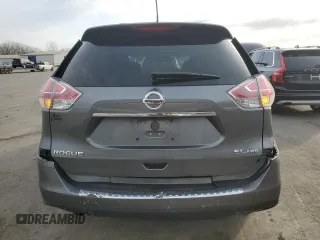 2015 Nissan Rogue SL with VIN 5N1AT2MV3FC914694, listed as a Copart auction lot 50676605 with 131,466 mi miles and Salvage Title. Bid and sale history available at carsss.com. Image 6.