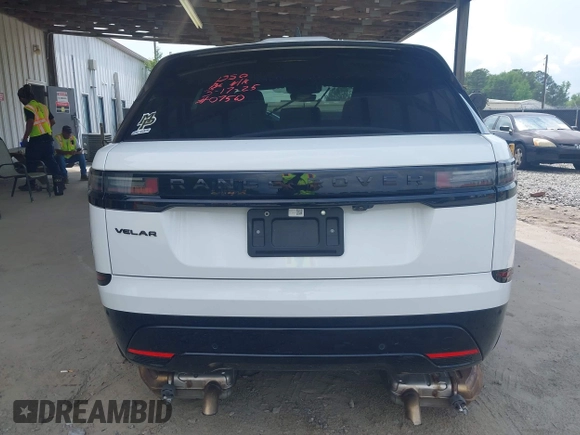 2025 Land Rover Range Rover Velar Dynamic SE with VIN SALYL2EX2SA810750, listed as a IAAI auction lot 42118663 with 4,499 mi miles and . Bid and sale history available at DreamBid. Image 15.