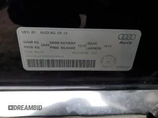2013 Audi A8 L 3.0L with VIN WAURGAFD5DN004442, listed as a Copart auction lot 49065665 with 149,296 mi miles and Clean Title. Bid and sale history available at carsss.com. Image 12.