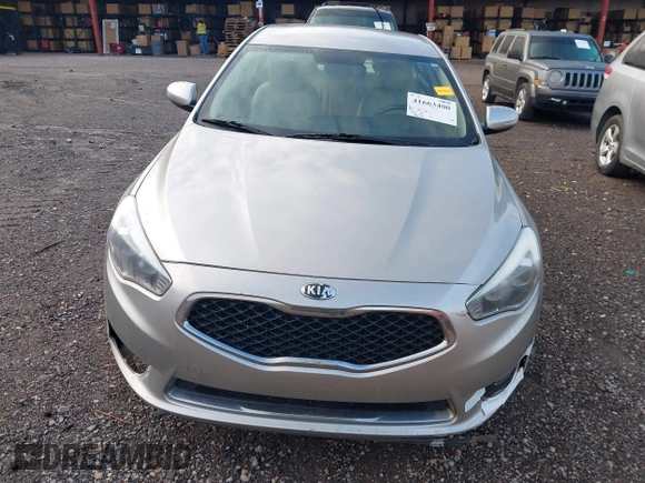 2014 Kia Cadenza Premium with VIN KNALN4D72E5143262, listed as a IAAI auction lot 41663400 with 176,471 mi miles. Bid and sale history available at carsss.com. Image 6.