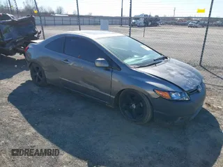 2007 Honda Civic Cpe EX with VIN 2HGFG11807H577263, listed as a IAAI auction lot 41770945 with 297,002 mi miles. Bid and sale history available at carsss.com. Image 1.