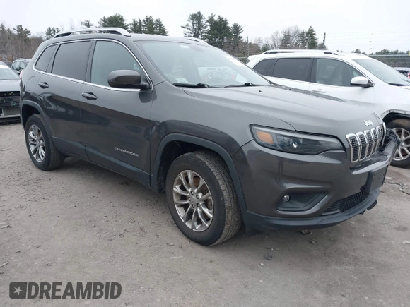 2020 Jeep Cherokee Altitude with VIN 1C4PJMLX8LD524764, listed as a IAAI auction lot 41076385 with 25,611 mi miles. Bid and sale history available at carsss.com. Image 1.