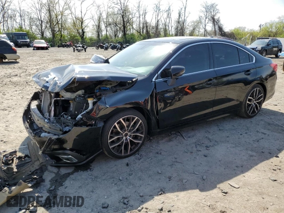 2018 Subaru Legacy Limited with VIN 4S3BNEN61J3005308, listed as a Copart auction lot 52918605 with 67,014 mi miles and Salvage Title. Bid and sale history available at carsss.com. Image 1.