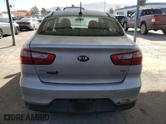 2016 Kia Rio LX with VIN KNADM4A33G6572223, listed as a Copart auction lot 48397975 with 113,933 mi miles and Salvage Title. Bid and sale history available at carsss.com. Image 6.