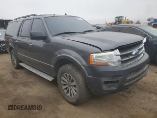 2017 Ford Expedition EL XLT with VIN 1FMJK1JT7HEA55049, listed as a Copart auction lot 43968165 with 293,544 mi miles and Clean Title. Bid and sale history available at carsss.com. Image 4.