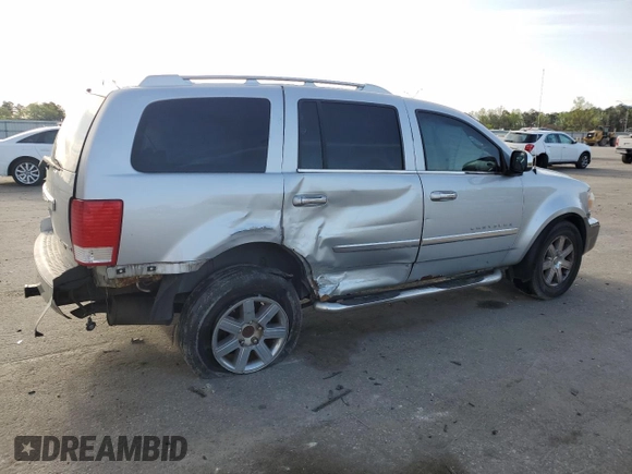 2009 Chrysler Aspen Limited with VIN 1A8HW58P59F707677, listed as a Copart auction lot 51377035 with 169,755 mi miles and Salvage Title. Bid and sale history available at DreamBid. Image 3.