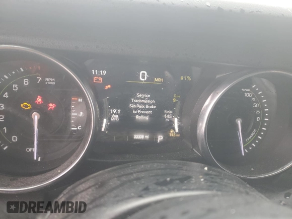 2022 Jeep Wrangler Unlimited Rubicon with VIN 1C4JJXR63NW264609, listed as a Copart auction lot 88148715 with 33,308 mi miles and Salvage title. Bid and sale history available at DreamBid. Image 9.