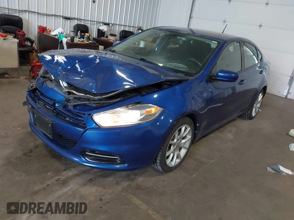 2013 Dodge Dart SXT with VIN 1C3CDFBA1DD225282, listed as a IAAI auction lot 42321134 with 125,149 mi miles and . Bid and sale history available at DreamBid. Image 2.