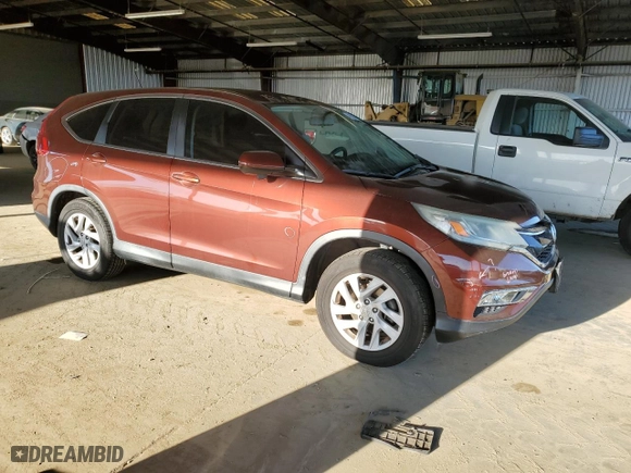 2015 Honda CR-V EX with VIN 2HKRM3H50FH503701, listed as a Copart auction lot 48528795 with 180,530 mi miles and Salvage Title. Bid and sale history available at carsss.com. Image 4.
