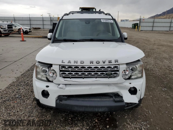 2012 Land Rover LR4 Lux with VIN SALAK2D43CA629928, listed as a Copart auction lot 81086574 with 193,578 mi miles and Salvage title. Bid and sale history available at DreamBid. Image 5.