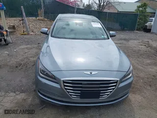 2016 Hyundai Genesis 3.8L with VIN KMHGN4JE9GU144078, listed as a IAAI auction lot 42005889 with 117,489 mi miles. Bid and sale history available at carsss.com. Image 12.