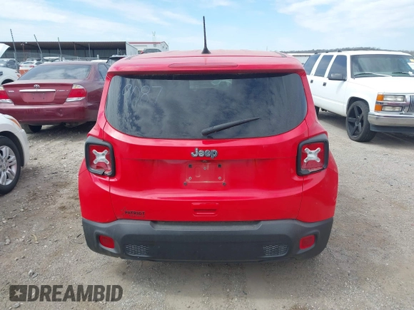 2020 Jeep Renegade Sport with VIN ZACNJAAB4LPM06853, listed as a IAAI auction lot 41797460 with Not Provided miles and . Bid and sale history available at carsss.com. Image 17.