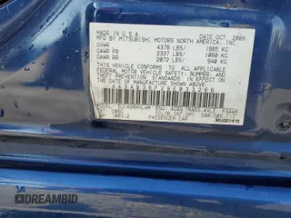 2009 Mitsubishi Galant ES with VIN 4A3AB36F29E033266, listed as a Copart auction lot 86360744 with 295,778 mi miles and Salvage Title. Bid and sale history available at carsss.com. Image 13.