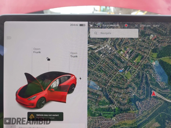 2021 Tesla Model 3 Long Range with VIN 5YJ3E1EB0MF902833, listed as a IAAI auction lot 41854474 with 41,982 mi miles and . Bid and sale history available at DreamBid. Image 17.