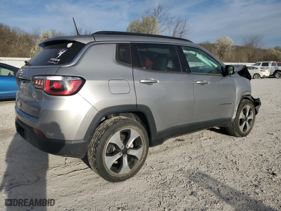 2018 Jeep Compass Latitude with VIN 3C4NJDBB2JT361260, listed as a Copart auction lot 49444725 with 126,445 mi miles and Salvage Title. Bid and sale history available at carsss.com. Image 3.