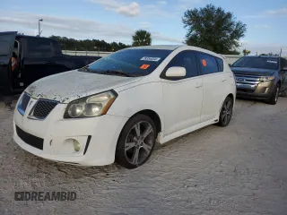 2009 Pontiac Vibe GT with VIN 5Y2SR67059Z423527, listed as a Copart auction lot 78354034 with 175,642 mi miles and Salvage Title. Bid and sale history available at carsss.com. Image 1.