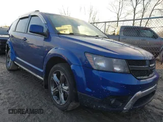 2015 Dodge Journey Crossroad with VIN 3C4PDCGB0FT530895, listed as a IAAI auction lot 41192042 with 166,360 mi miles and . Bid and sale history available at DreamBid. Image 1.