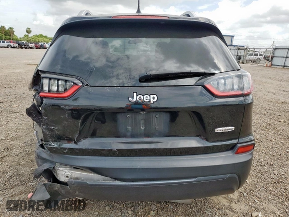 2019 Jeep Cherokee Latitude with VIN 1C4PJLCB6KD264183, listed as a Copart auction lot 64871745 with 121,556 mi miles and Salvage title. Bid and sale history available at DreamBid. Image 6.