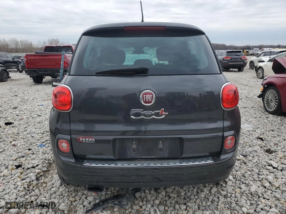2014 FIAT 500L Easy with VIN ZFBCFABH5EZ018018, listed as a Copart auction lot 50910395 with 138,323 mi miles and Clean Title. Bid and sale history available at carsss.com. Image 6.