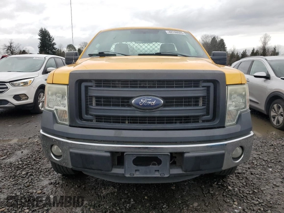 2013 Ford F-150 XL with VIN 1FTNF1CFXDKG00027, listed as a Copart auction lot 48748605 with 121,009 mi miles and Clean title. Bid and sale history available at DreamBid. Image 5.
