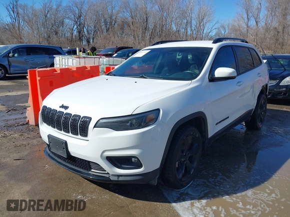 2020 Jeep Cherokee Altitude with VIN 1C4PJMLN5LD541214, listed as a IAAI auction lot 41663841 with 80,097 mi miles. Bid and sale history available at carsss.com. Image 2.