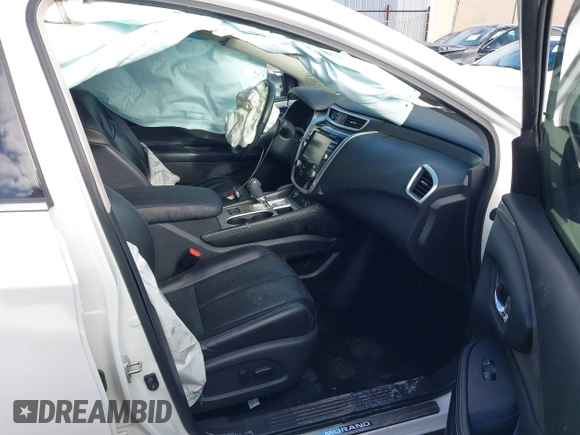 2018 Nissan Murano S with VIN 5N1AZ2MHXJN130616, listed as a IAAI auction lot 41119315 with 88,240 mi miles. Bid and sale history available at carsss.com. Image 5.