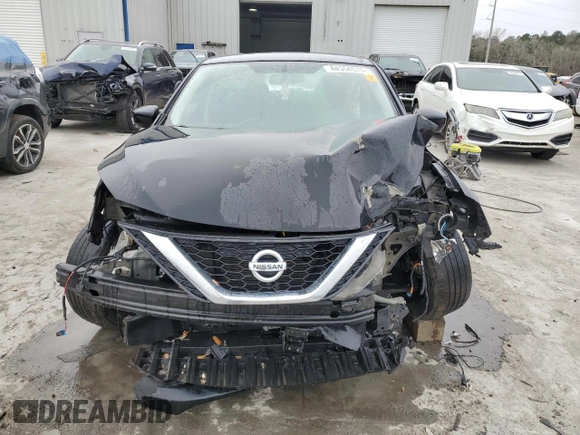 2018 Nissan Sentra S with VIN 3N1AB7AP4JY313730, listed as a Copart auction lot 44554575 with 186,111 mi miles and Salvage Title. Bid and sale history available at carsss.com. Image 5.