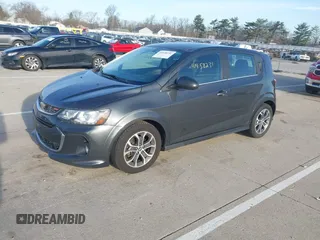2017 Chevrolet Sonic LT with VIN 1G1JD6SH7H4159111, listed as a IAAI auction lot 41958231 with 125,758 mi miles and . Bid and sale history available at DreamBid. Image 2.