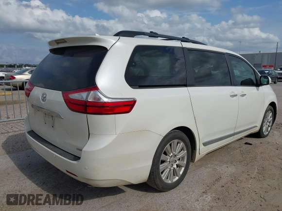 2017 Toyota Sienna XLE Auto Access Seat with VIN 5TDYZ3DC4HS776316, listed as a IAAI auction lot 42096706 with Not provided miles and . Bid and sale history available at DreamBid. Image 4.