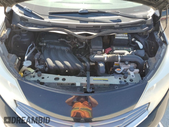 2014 Nissan Note S Plus with VIN 3N1CE2CP2EL379163, listed as a Copart auction lot 62571595 with 156,421 mi miles and Clean title. Bid and sale history available at DreamBid. Image 12.
