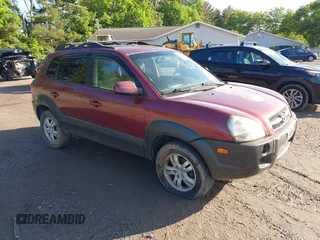 2006 Hyundai Tucson GLS with VIN KM8JN72D86U269875, listed as a IAAI auction lot 42329559 with 129,441 mi miles and . Bid and sale history available at DreamBid. Image 1.