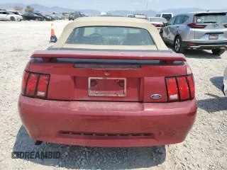 2003 Ford Mustang Deluxe with VIN 1FAFP44493F401306, listed as a Copart auction lot 65982655 with 117,513 mi miles and Clean title. Bid and sale history available at DreamBid. Image 6.
