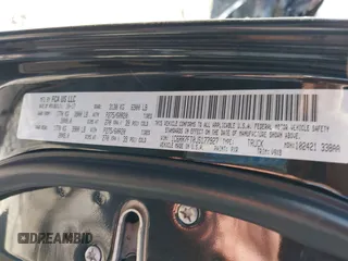 2018 Ram 1500 Express with VIN 1C6RR7FT0JS177927, listed as a IAAI auction lot 41640379 with 112,478 mi miles. Bid and sale history available at carsss.com. Image 9.