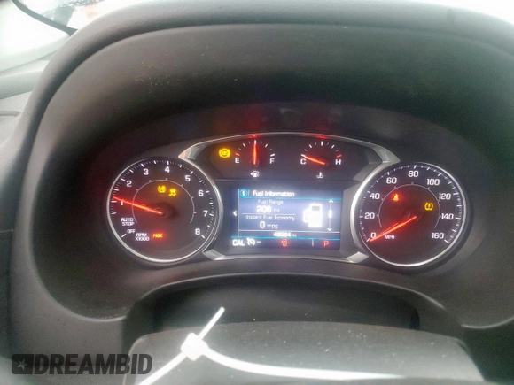 2022 GMC Terrain SLE z VIN 3GKALMEVXNL110818, wystawiony jako Copart lot #53901735 z przebiegiem 48 984 mil mil oraz Szkoda całkowita • Salvage title. Historia ofert i sprzedaży dostępna na DreamBid. Obrazek 9.