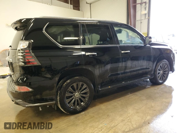 2023 Lexus GX 460 Luxury with VIN JTJGM7BX6P5370059, listed as a Copart auction lot 87928725 with 22,399 mi miles and Clean title. Bid and sale history available at DreamBid. Image 3.