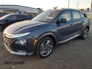 2019 Hyundai NEXO Limited z VIN KM8J84A67KU001614, wystawiony jako Copart lot #83269274 z przebiegiem 40 449 mil mil oraz Czysty tytuł • Clean title. Historia ofert i sprzedaży dostępna na DreamBid. Obrazek 1.