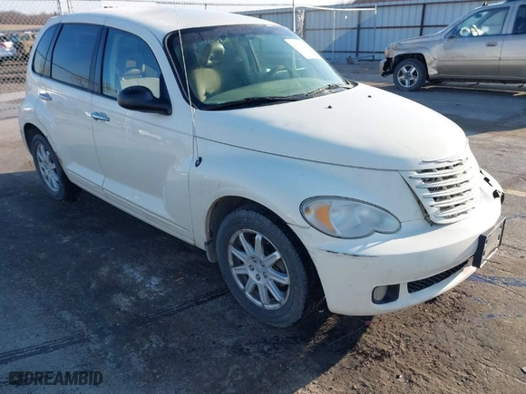 2007 Chrysler PT Cruiser Touring with VIN 3A4FY58B77T526798, listed as a IAAI auction lot 41781108 with 162,678 mi miles. Bid and sale history available at carsss.com. Image 1.