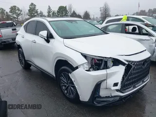 2024 Lexus NX 350h z VIN 2T2AKCEZ4RC029359, wystawiony jako IAAI lot #41080121 z przebiegiem 13 322 mil mil oraz . Historia ofert i sprzedaży dostępna na DreamBid. Obrazek 1.