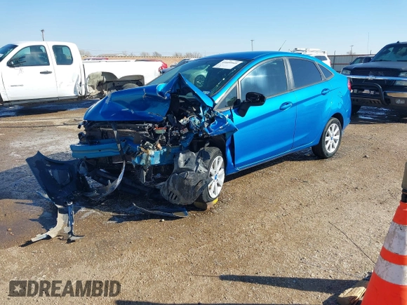 2012 Ford Fiesta SE with VIN 3FADP4BJ2CM115295, listed as a IAAI auction lot 41609949 with Not Provided miles. Bid and sale history available at carsss.com. Image 18.
