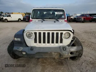 2018 Jeep Wrangler Unlimited Sport z VIN 1C4HJXDN3JW221167, wystawiony jako Copart lot #45236565 z przebiegiem 90 433 mil mil oraz Szkoda całkowita • Salvage title. Historia ofert i sprzedaży dostępna na DreamBid. Obrazek 5.